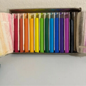 Vintage Milton Bradley Pressed Colored Chalk